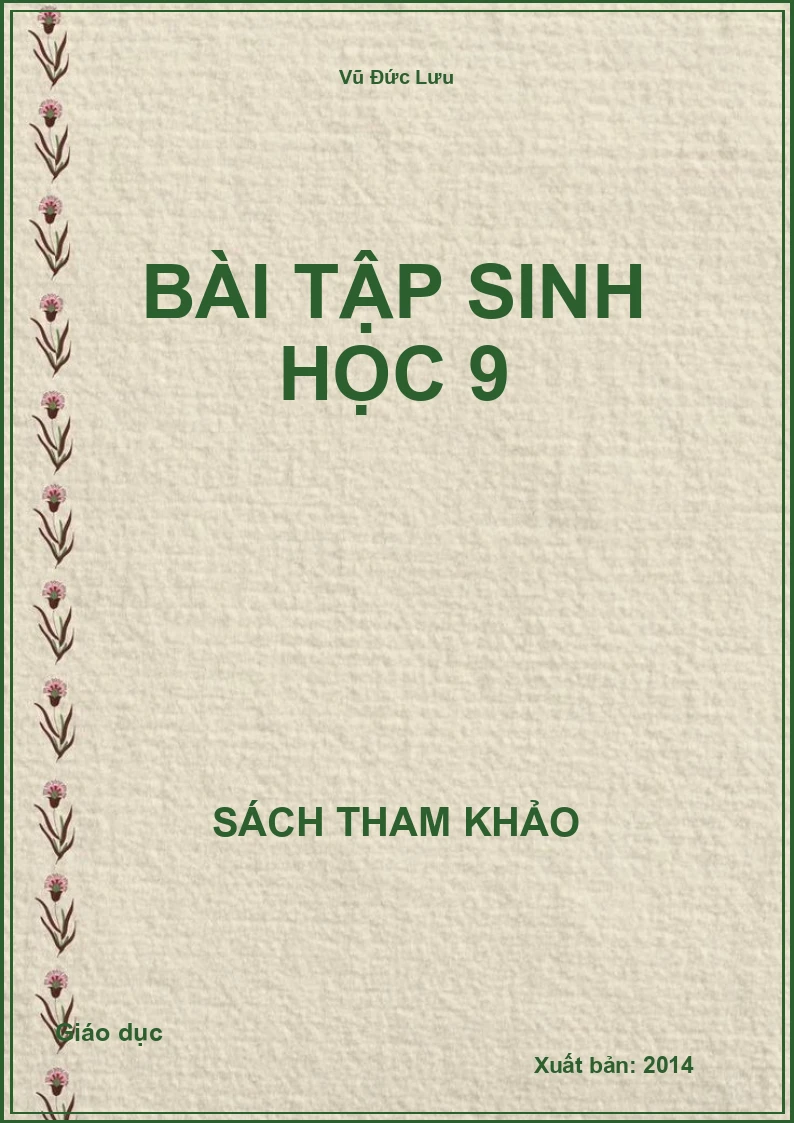 Bài tập Sinh Học 9