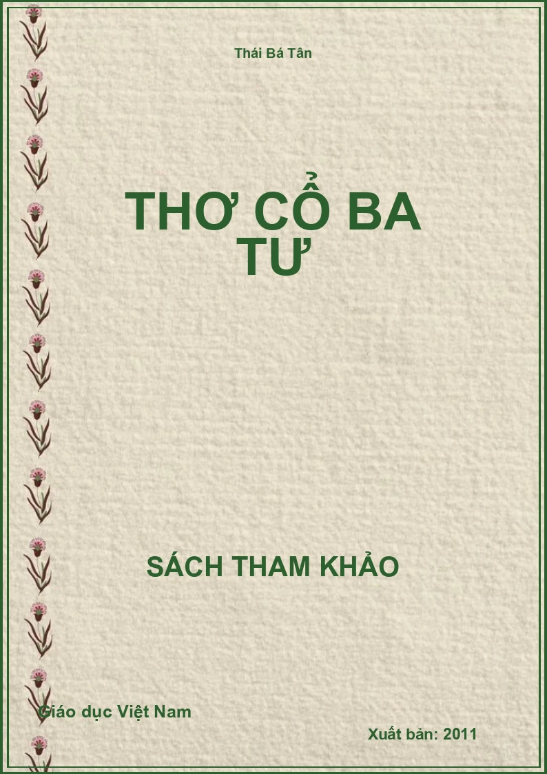 Thơ cổ ba tư