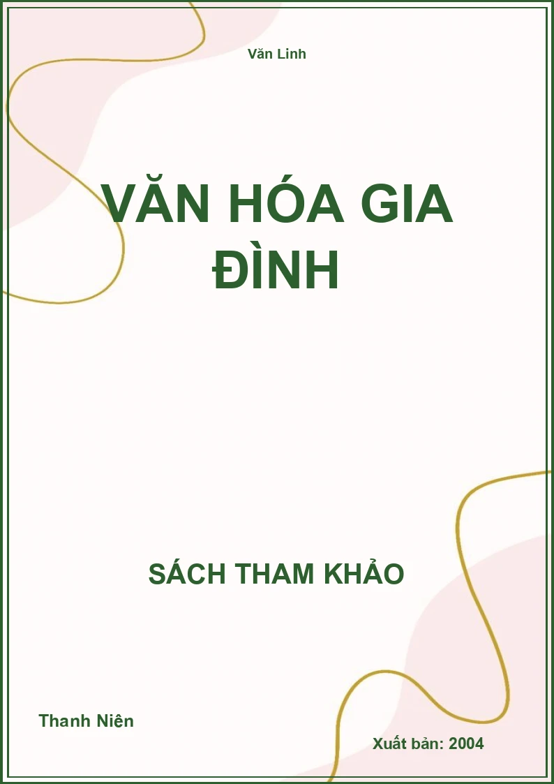 Văn hóa gia đình