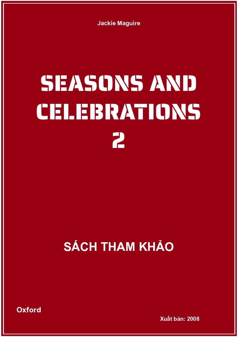 Seasons And Celebrations 2