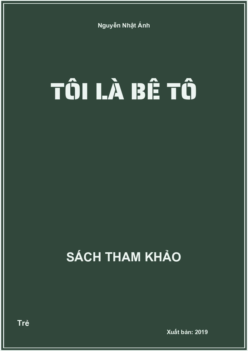 Tôi là Bê Tô