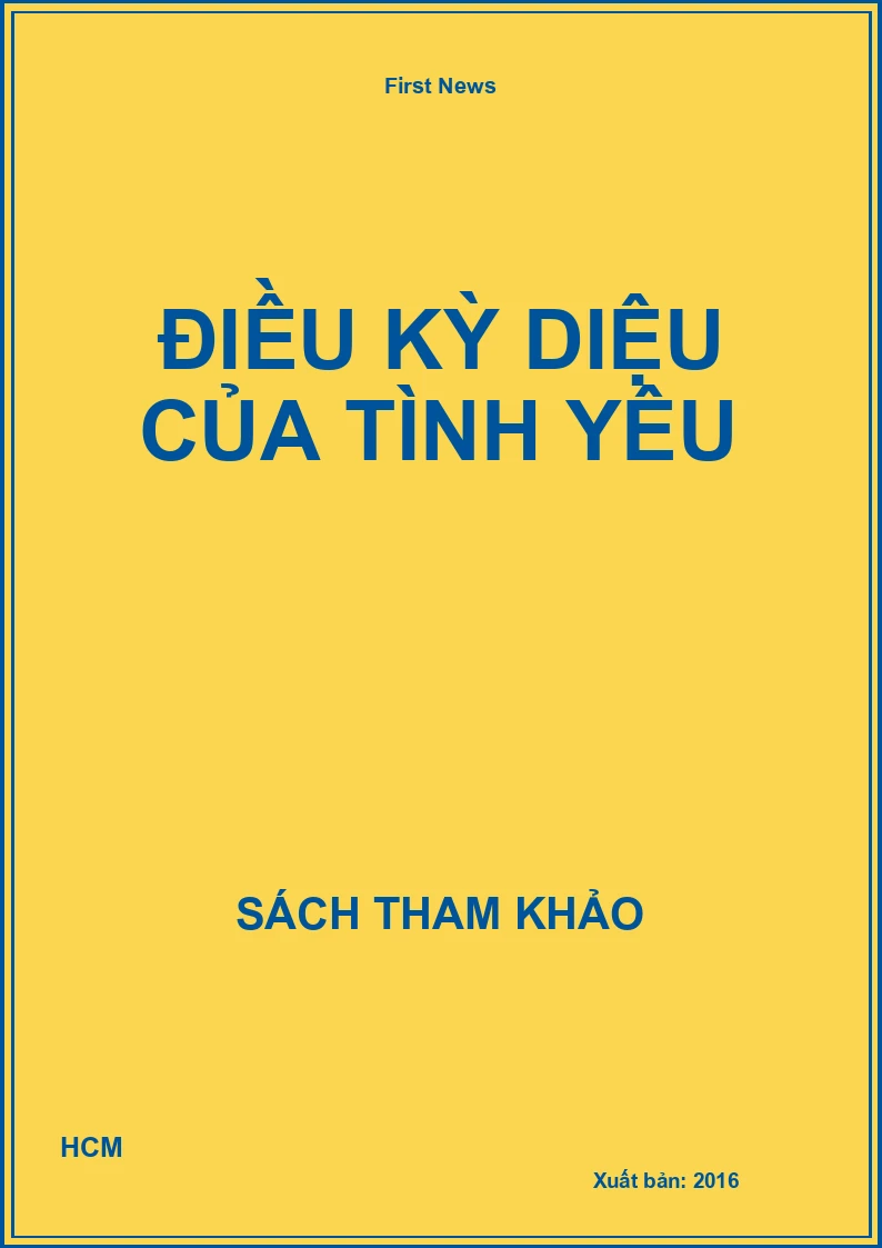 Điều kỳ diệu của tình yêu