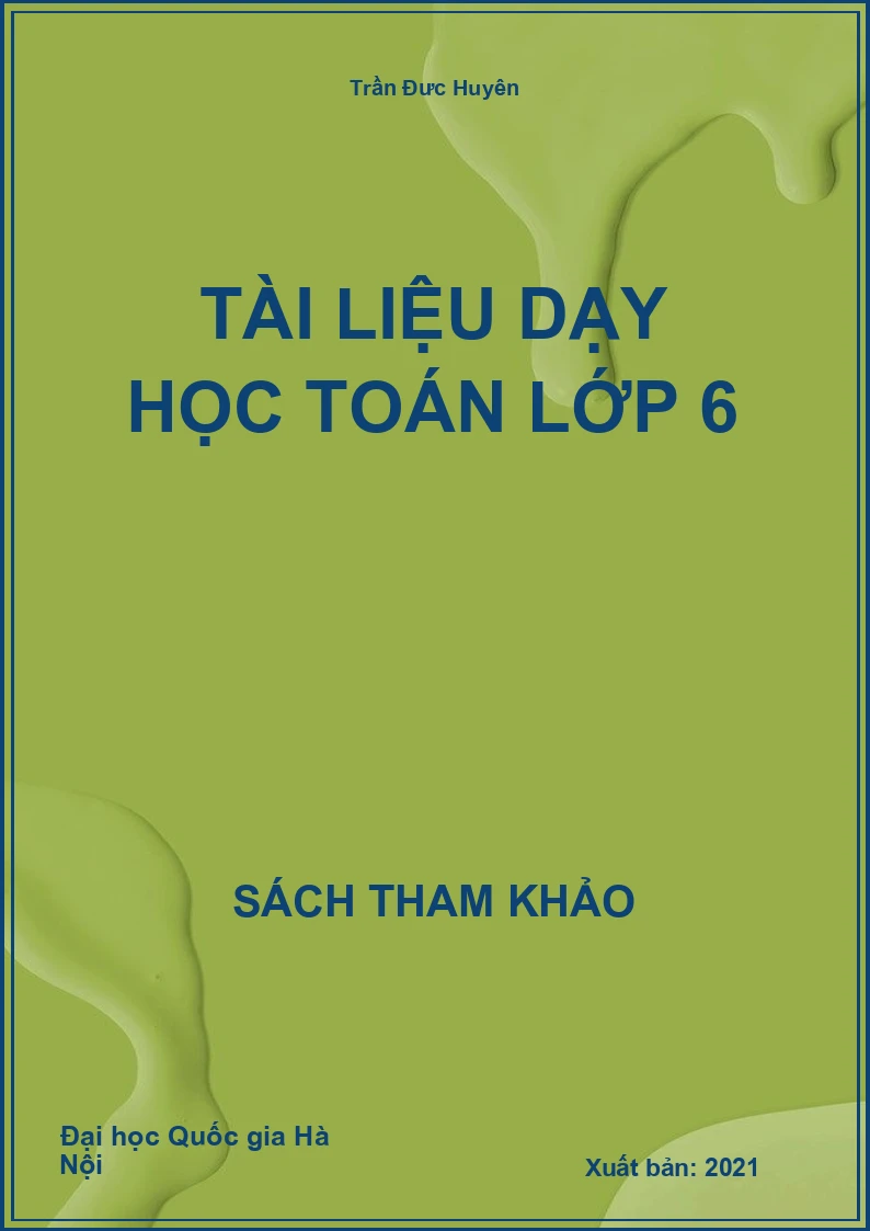 Tài Liệu Dạy Học Toán Lớp 6