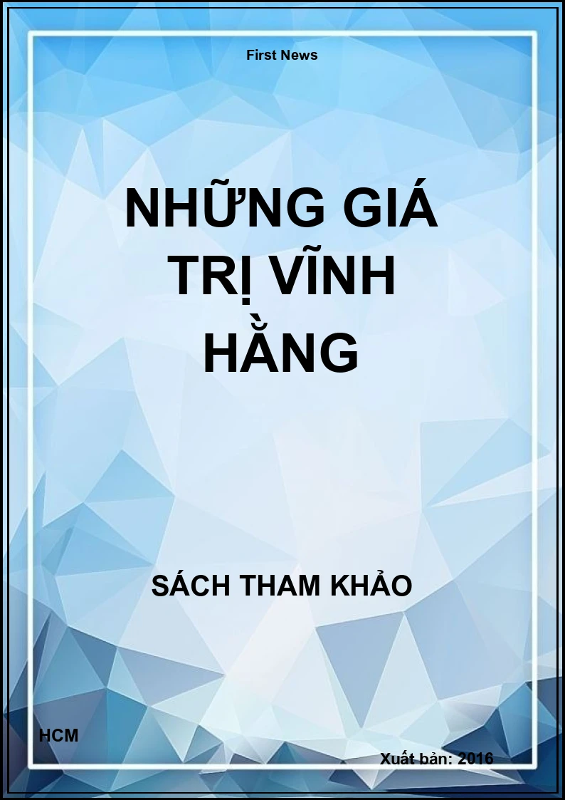 Những giá trị vĩnh hằng