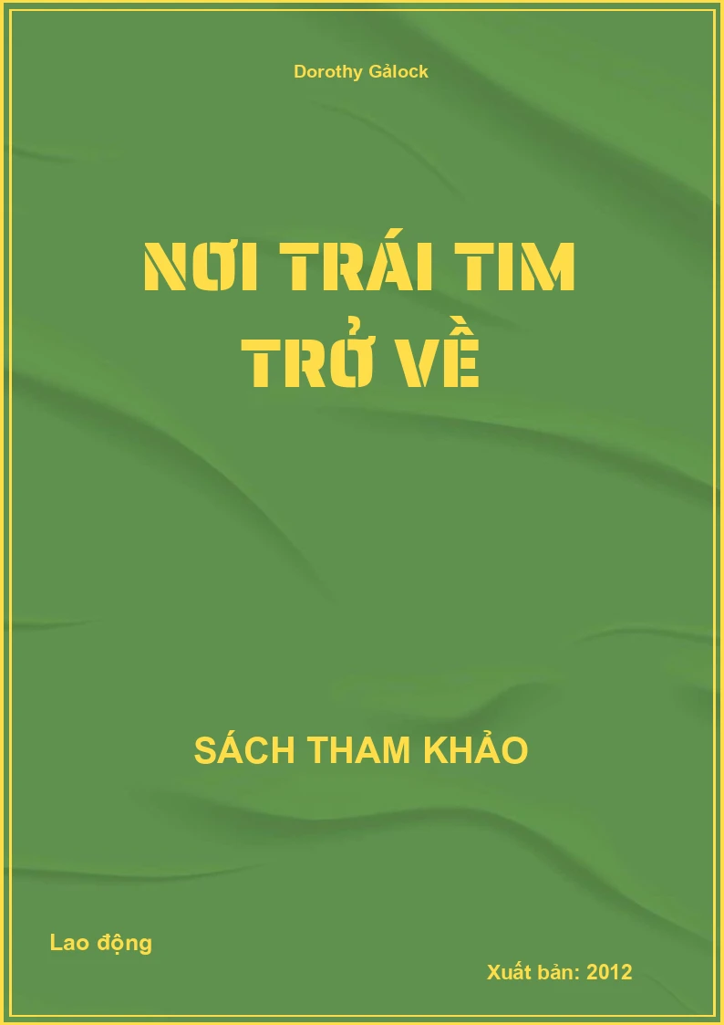 Nơi trái tim trở về