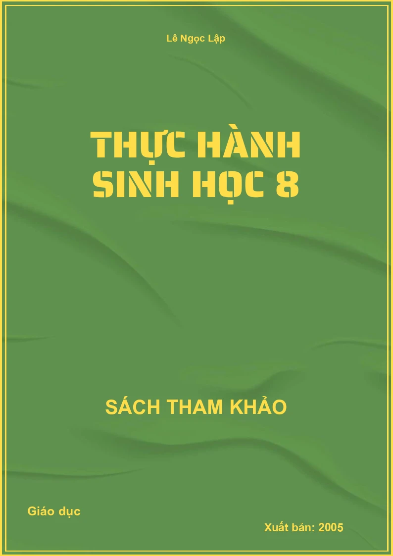 Thực Hành Sinh Học 8