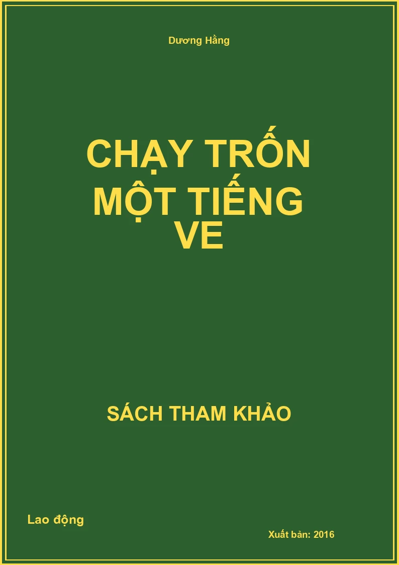 Chạy trốn một tiếng ve