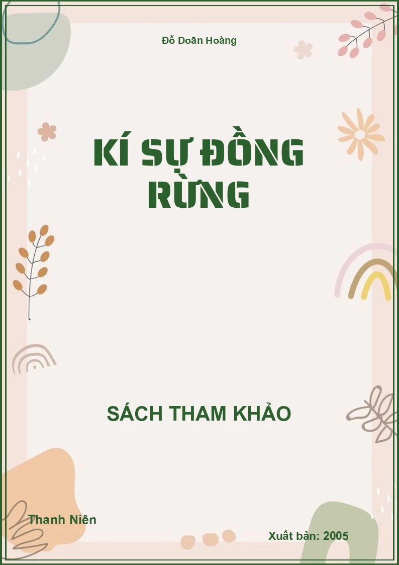 Kí sự đồng rừng