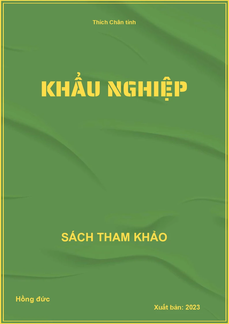 Khẩu Nghiệp