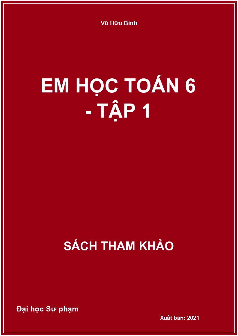 Em Học Toán 6 - tập 1