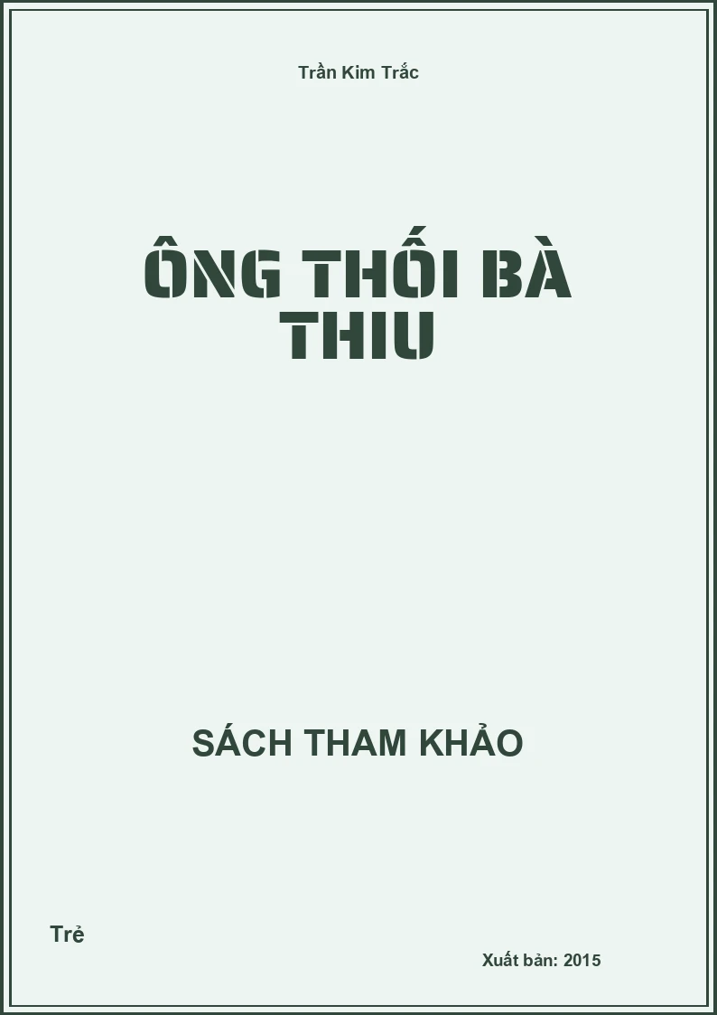 Ông thối bà thiu