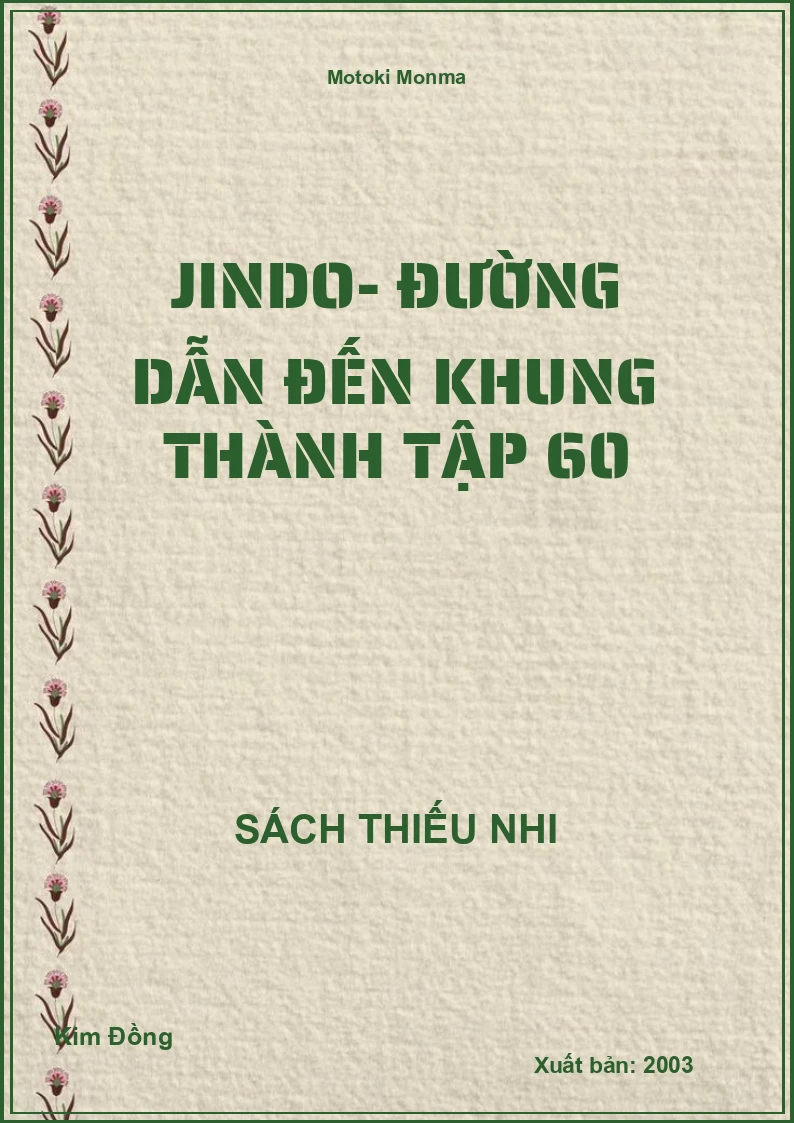 Jindo- đường dẫn đến khung thành tập 60