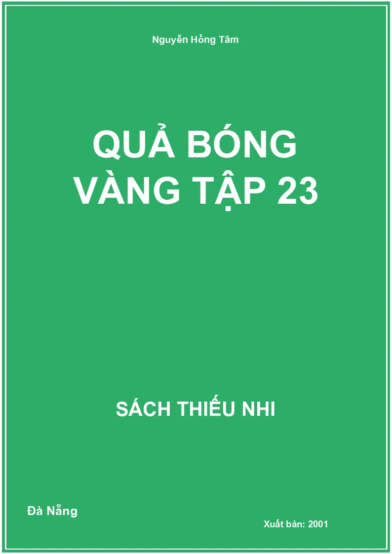 Quả Bóng Vàng Tập 23