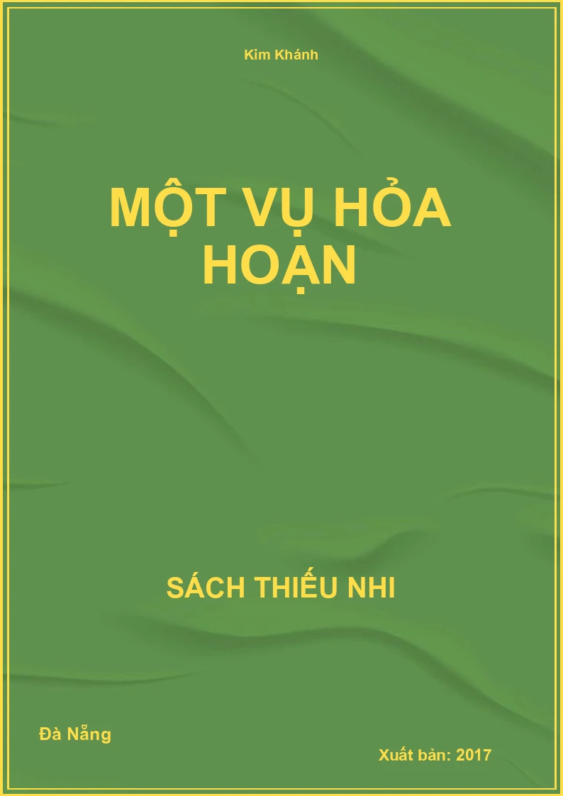Một Vụ Hỏa Hoạn