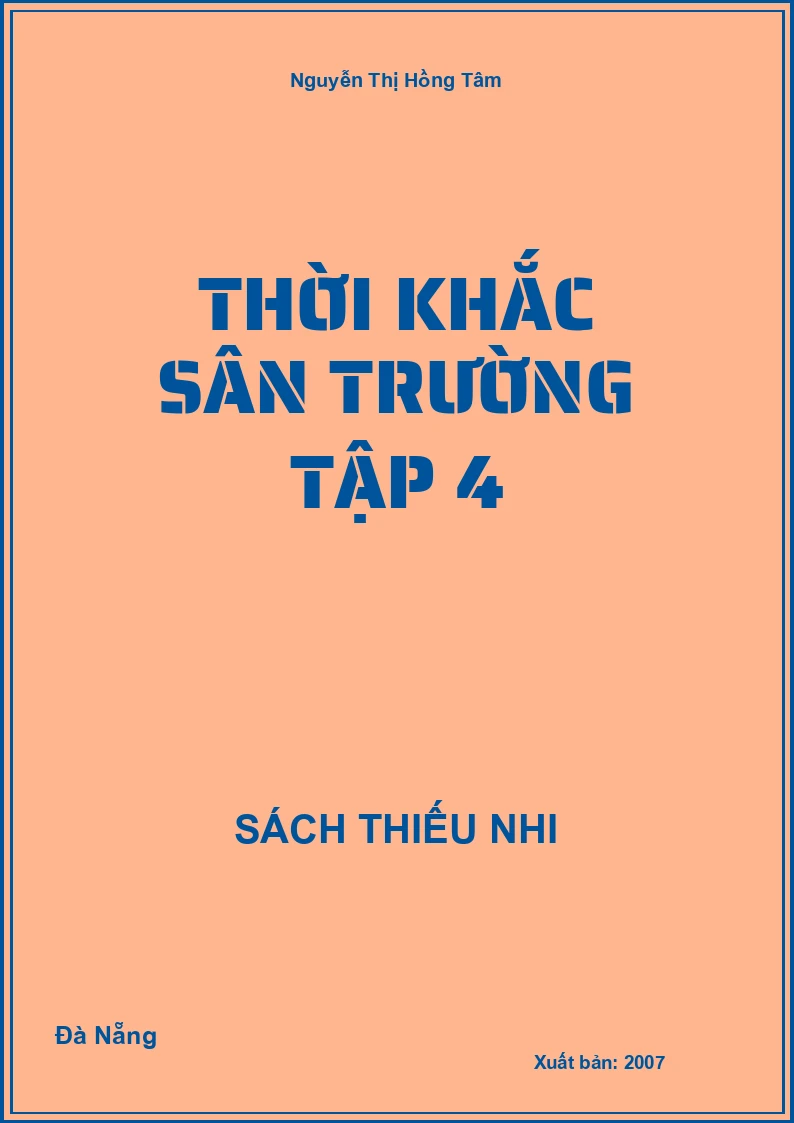 Thời Khắc Sân Trường Tập 4