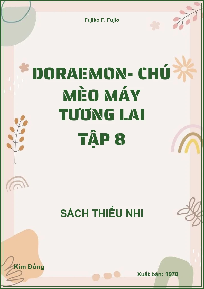 Doraemon- Chú Mèo Máy Tương Lai Tập 8