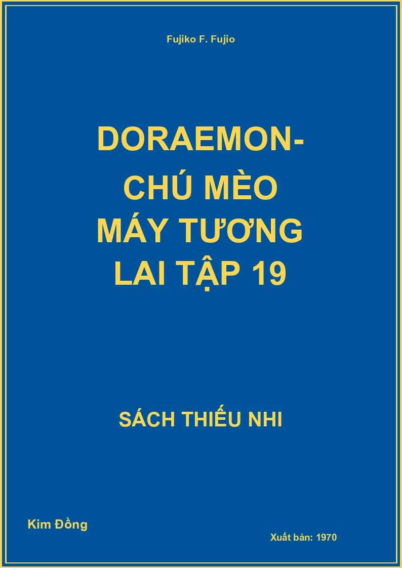 Doraemon- Chú Mèo Máy Tương Lai Tập 19