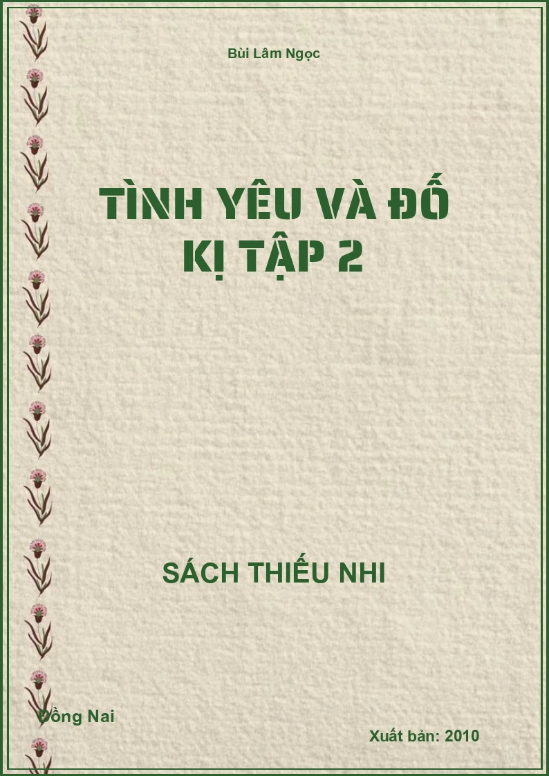 Tình Yêu Và Đố Kị Tập 2