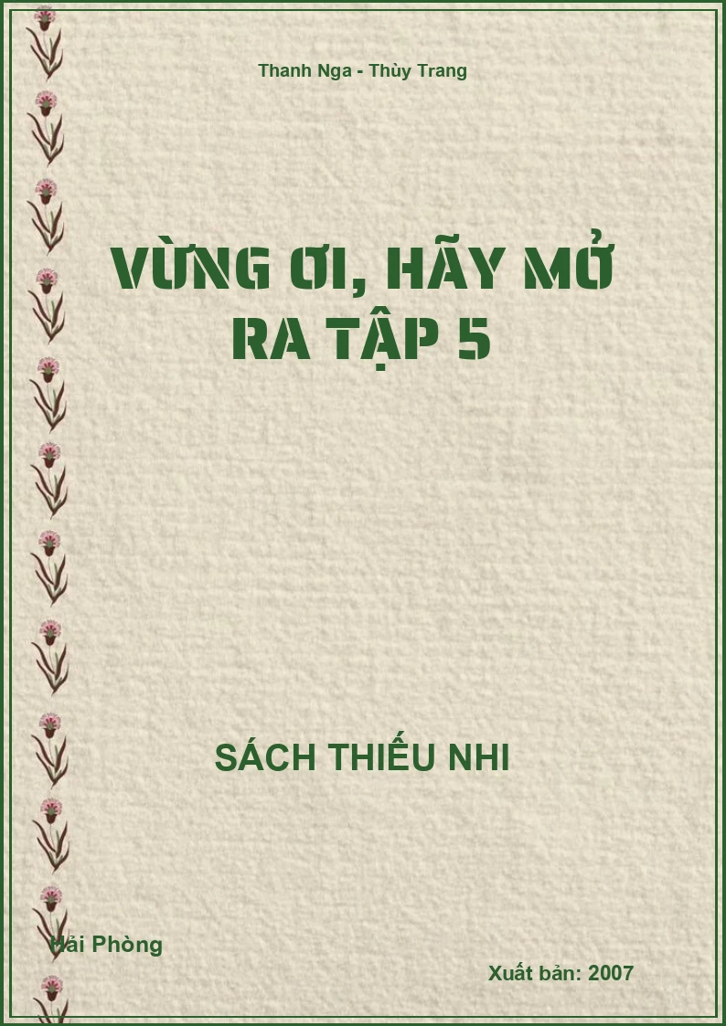 Vừng Ơi, Hãy Mở Ra Tập 5