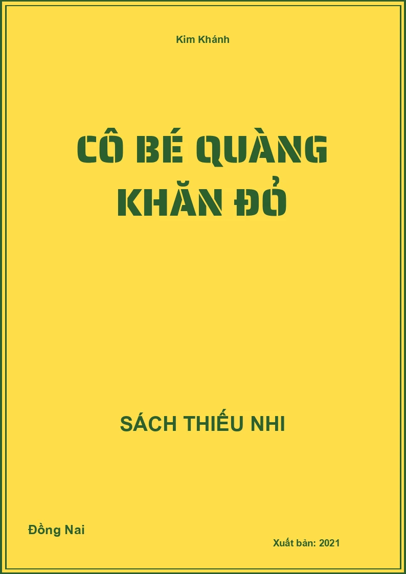Cô Bé Quàng Khăn Đỏ