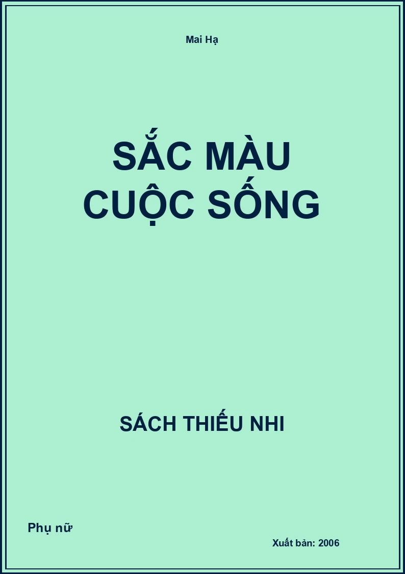 Sắc Màu Cuộc Sống