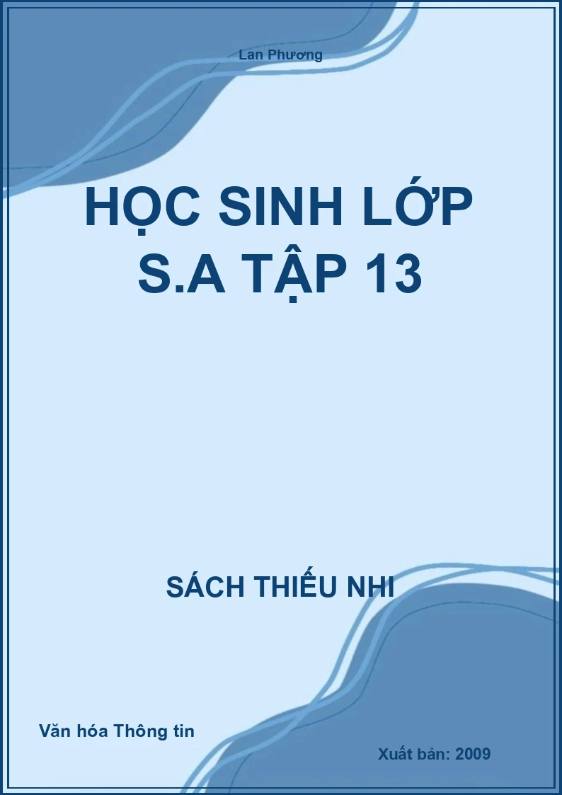 Học Sinh Lớp S.A Tập 13