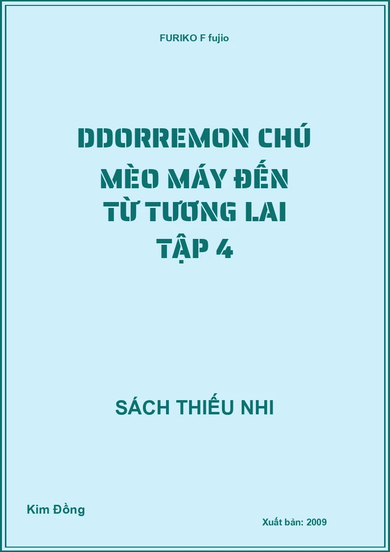 Doraemon chú mèo máy đến từ tương lai Tập 4