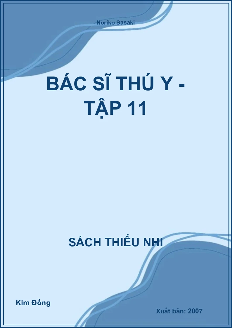 Bác Sĩ Thú Y - tập 11