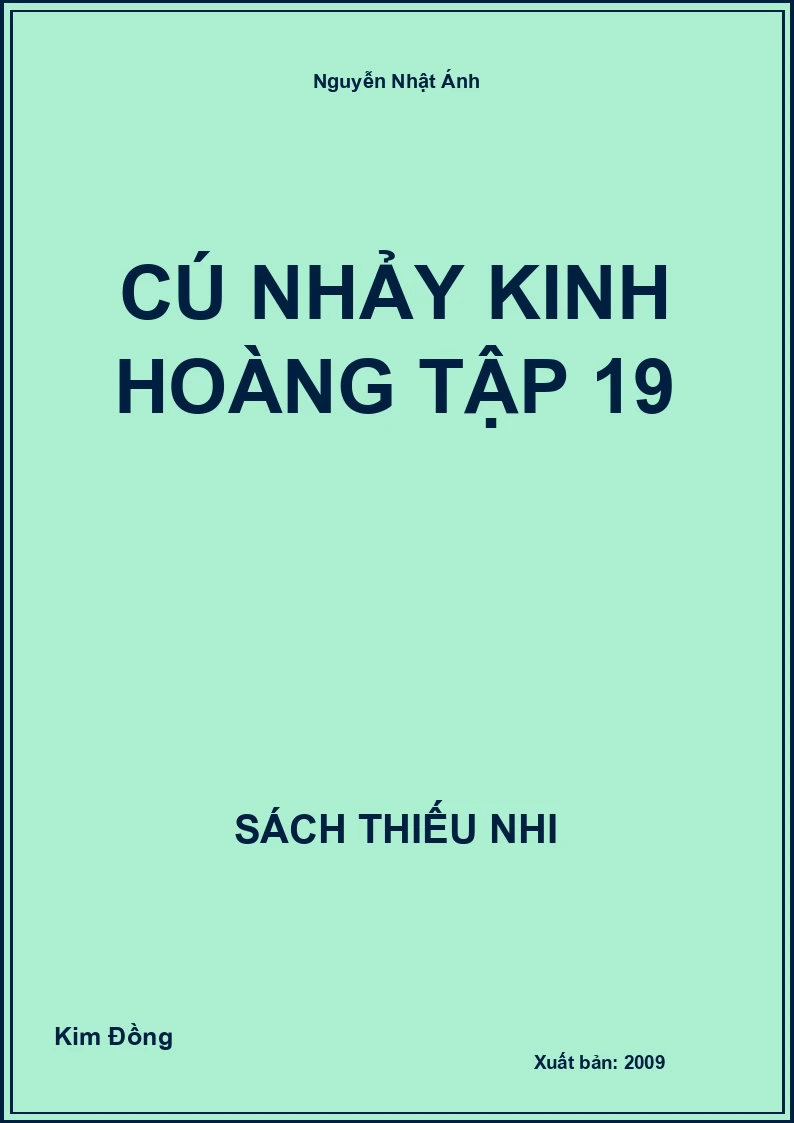 Cú Nhảy Kinh Hoàng Tập 19