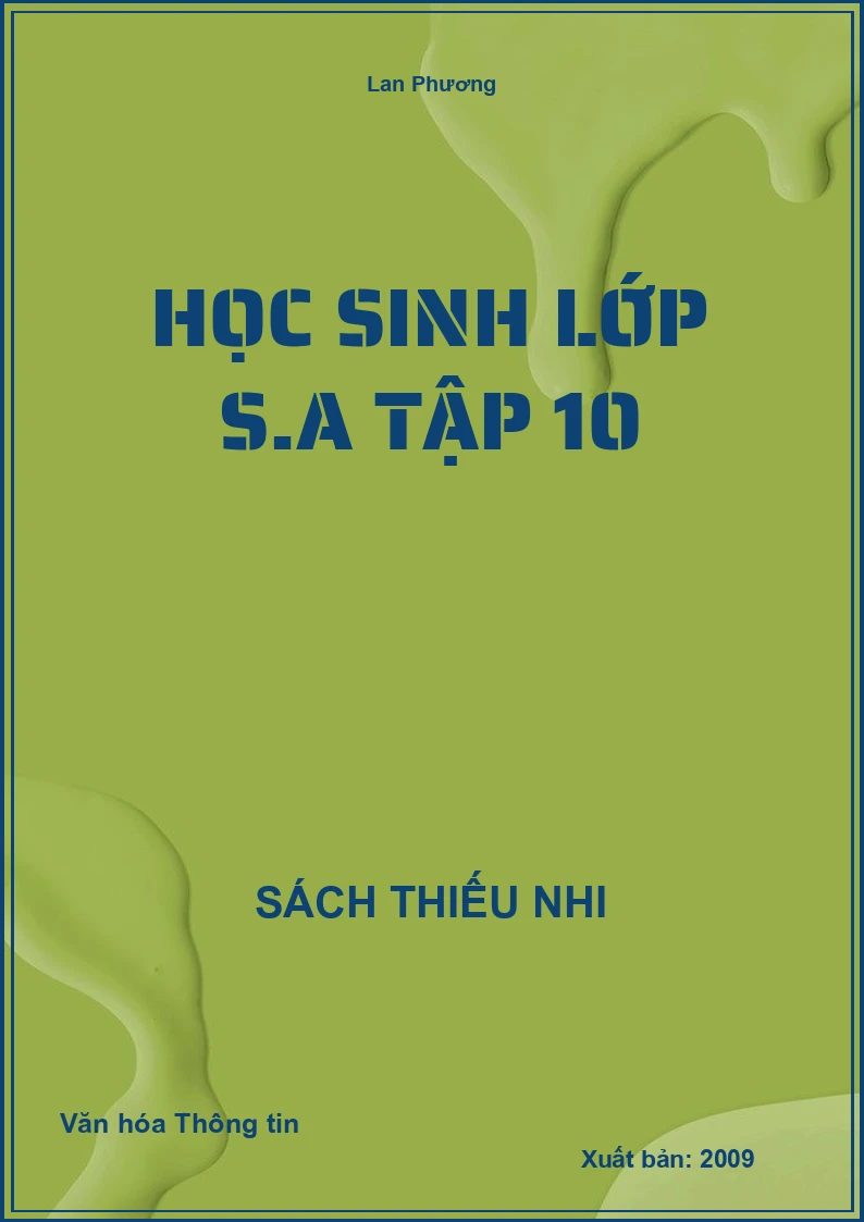 Học Sinh Lớp S.A Tập 10