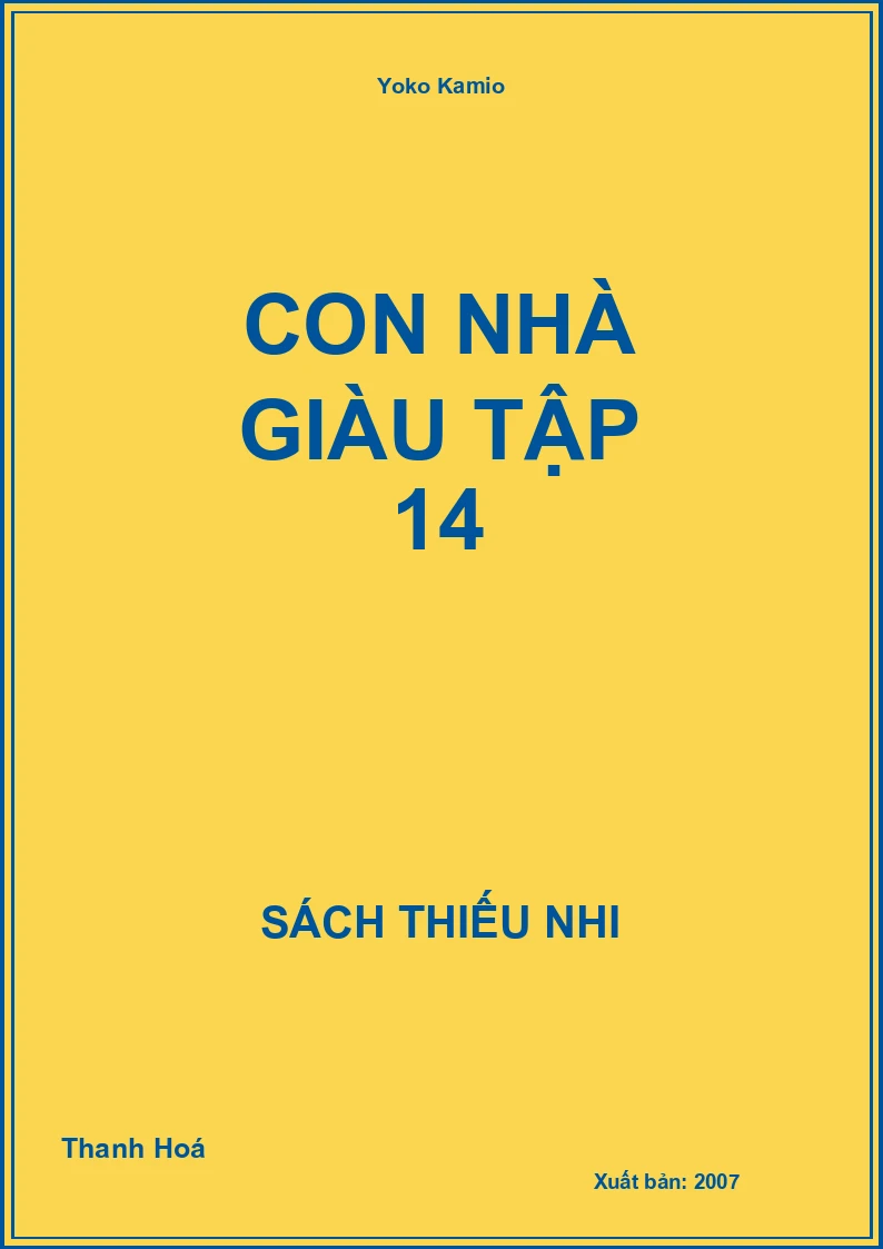 Con Nhà Giàu Tập 14