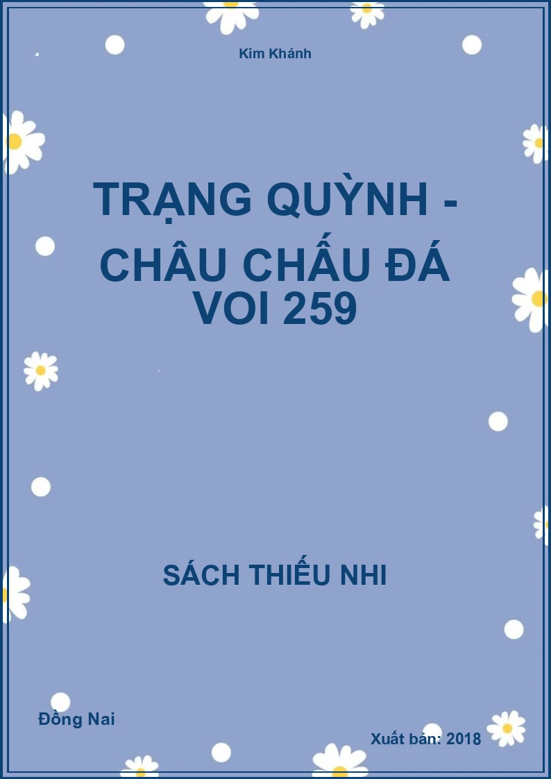 Trạng Quỳnh - châu chấu đá voi 259