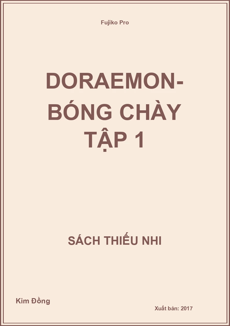 Doraemon- Bóng Chày Tập 1