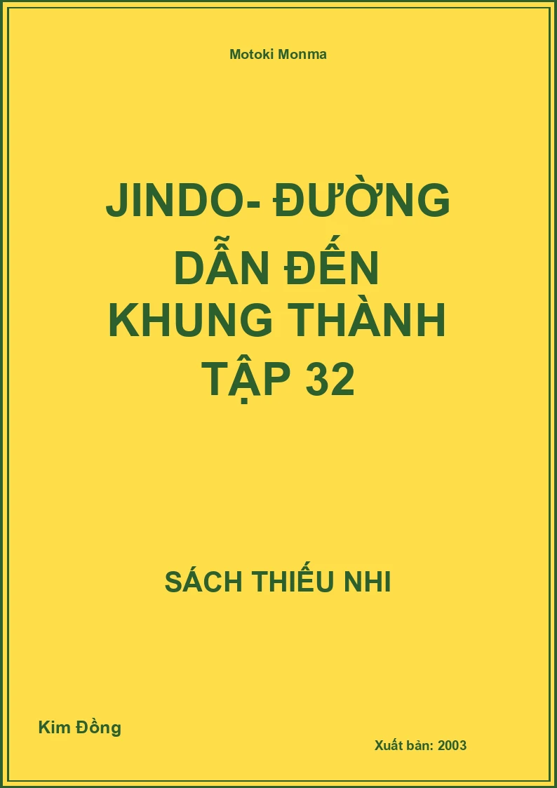 Jindo- đường dẫn đến khung thành tập 32