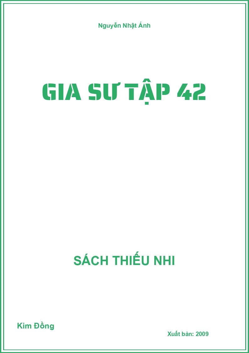 Gia Sư Tập 42