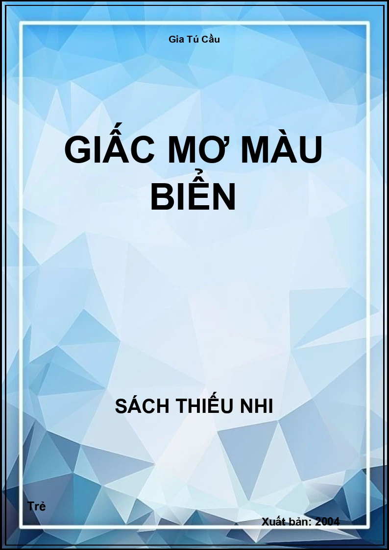 Giấc Mơ Màu Biển
