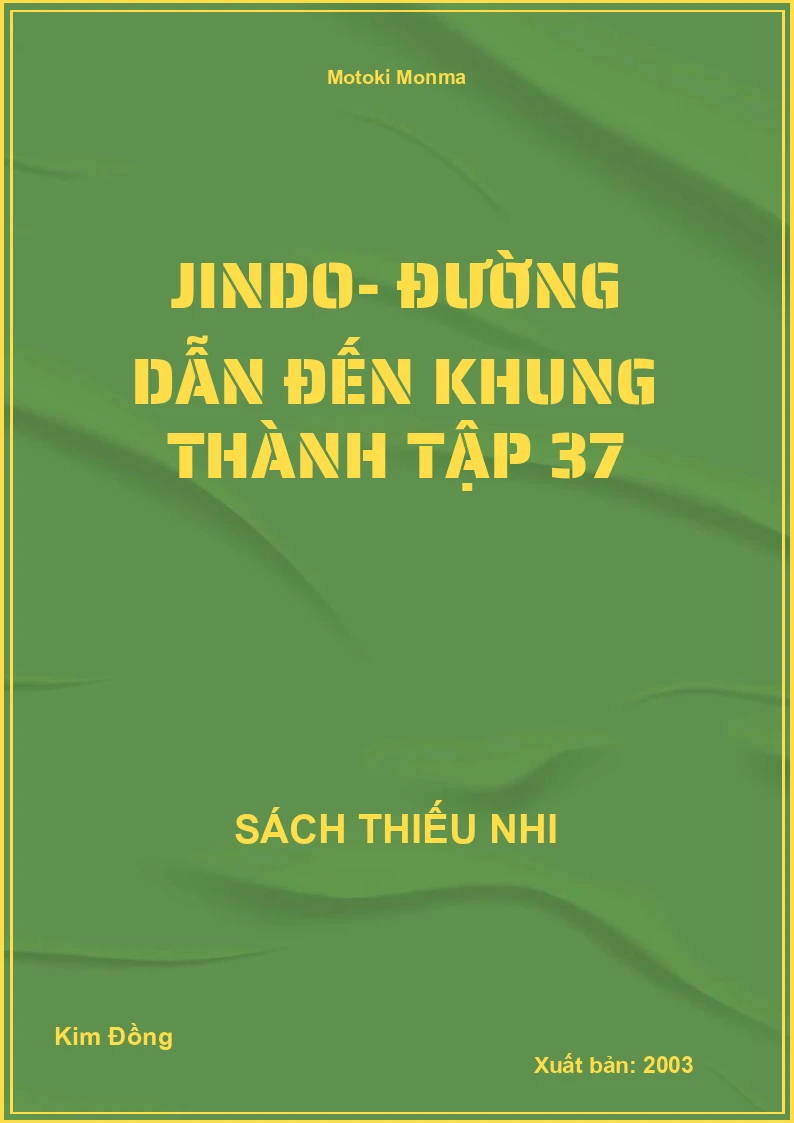 Jindo- đường dẫn đến khung thành tập 37