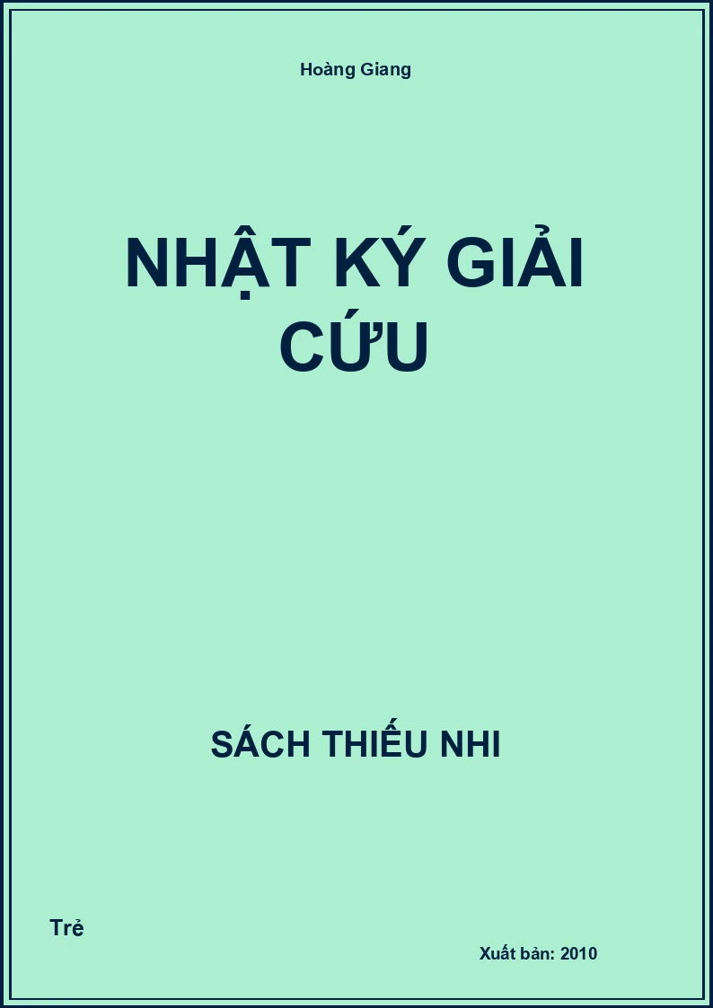 Nhật Ký Giải Cứu