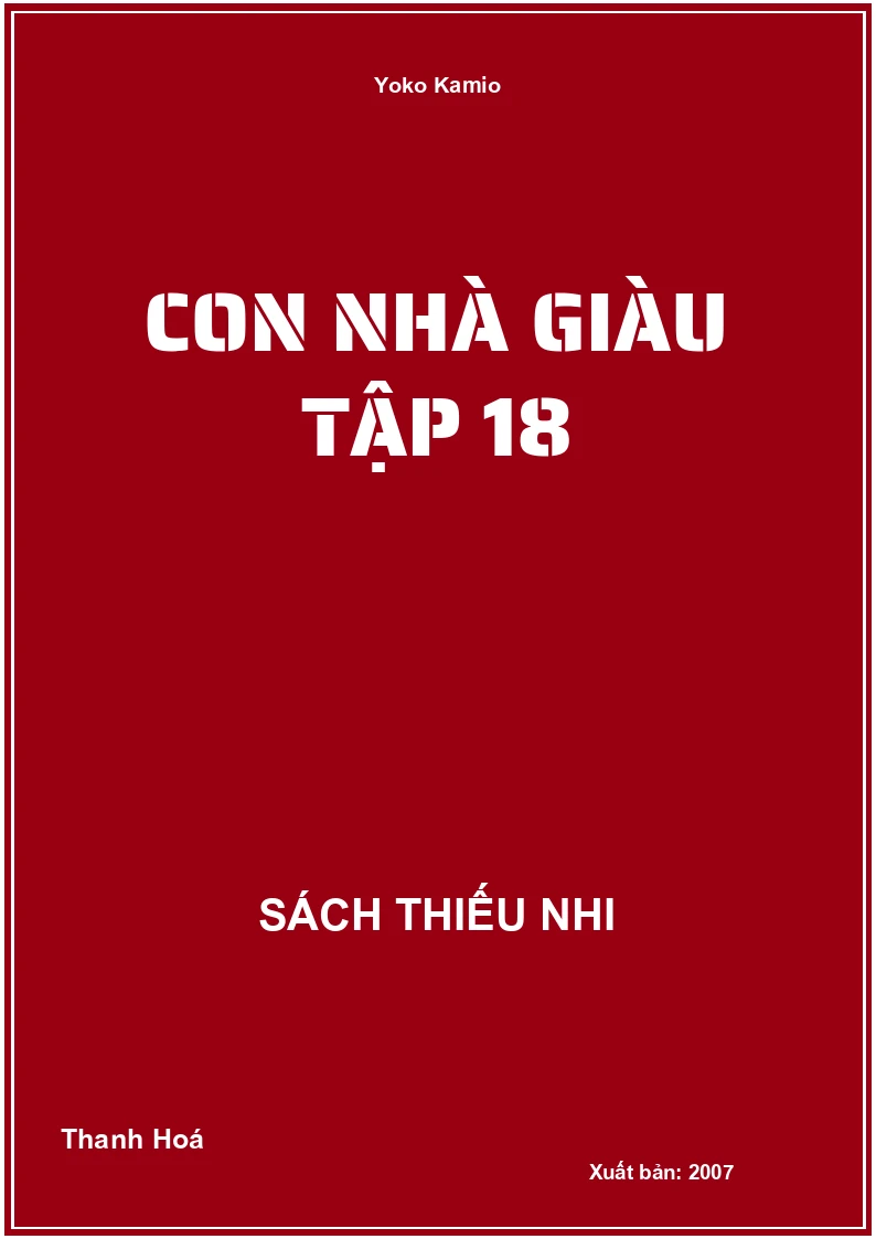 Con Nhà Giàu Tập 18