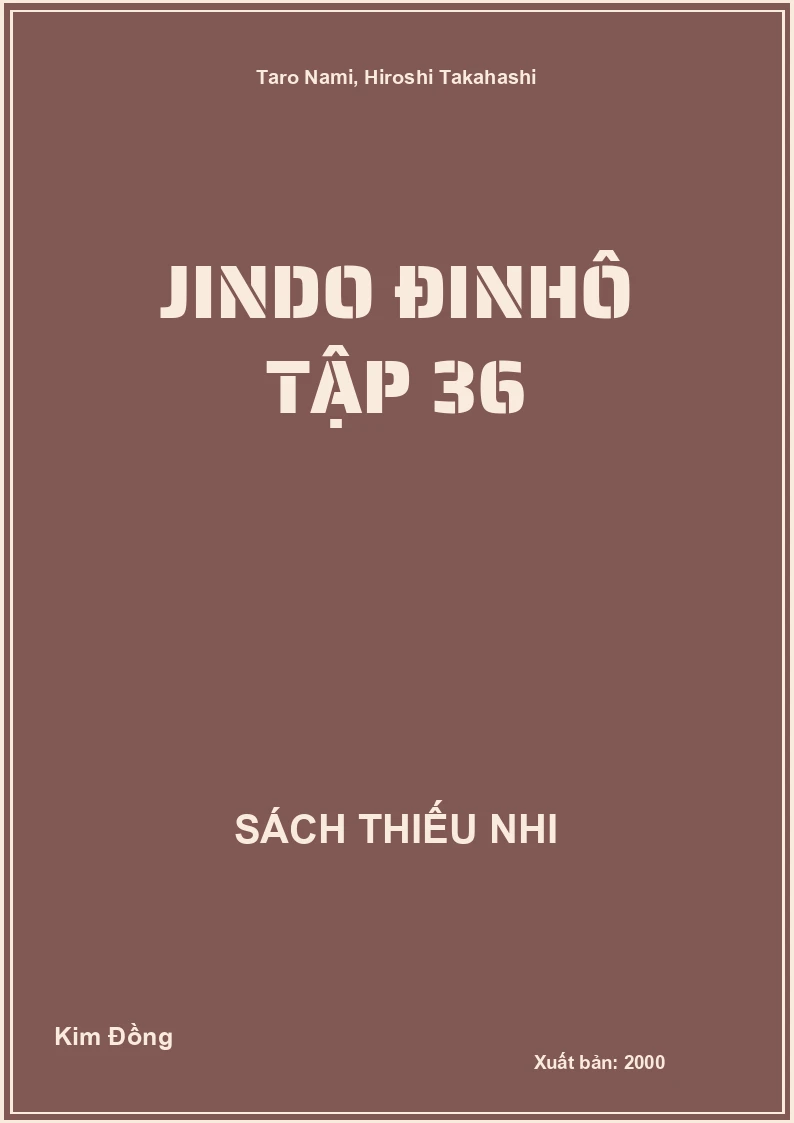 Jindo đinhô tập 36