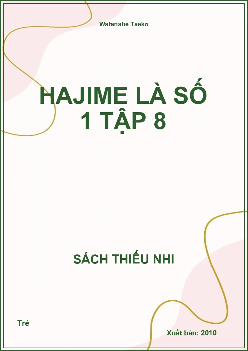 Hajime Là Số 1 Tập 8
