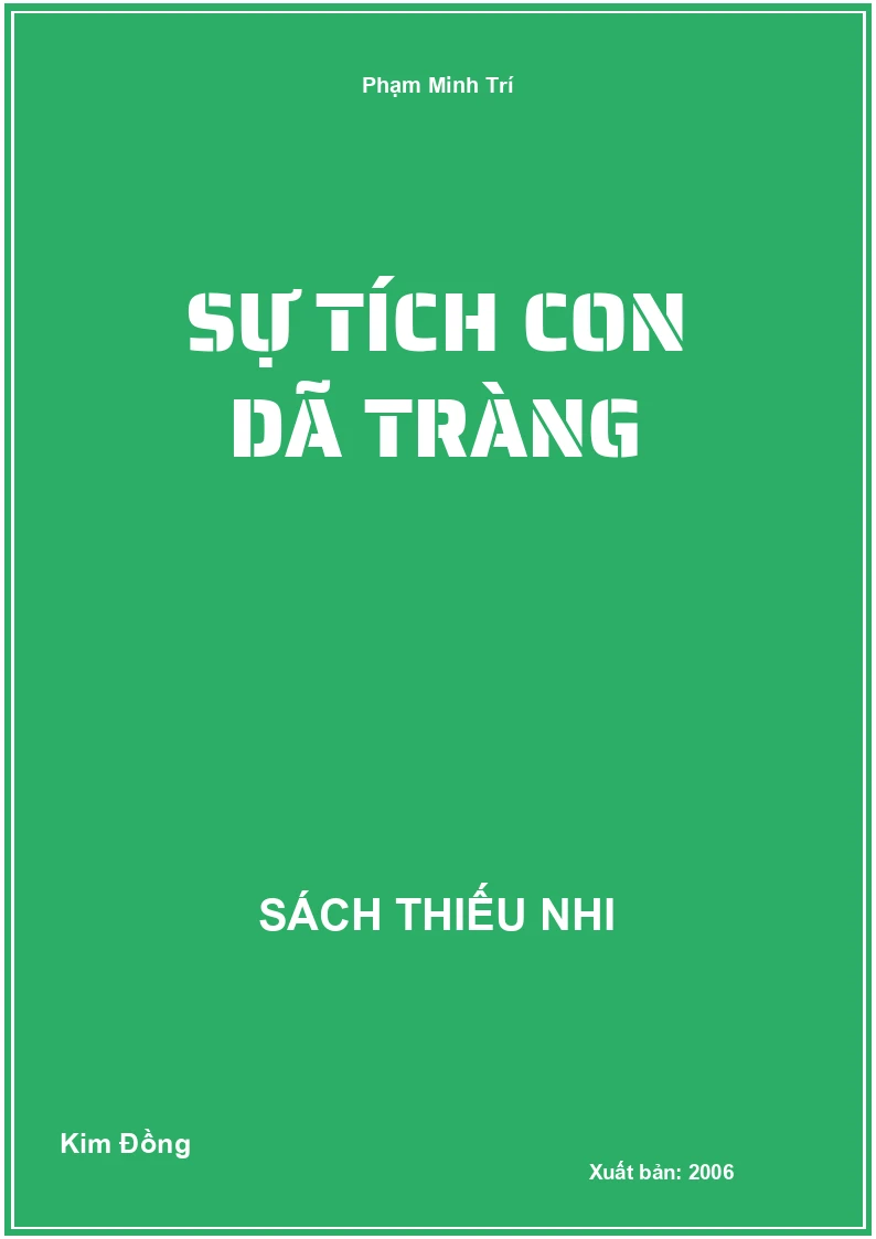 Sự Tích Con Dã Tràng