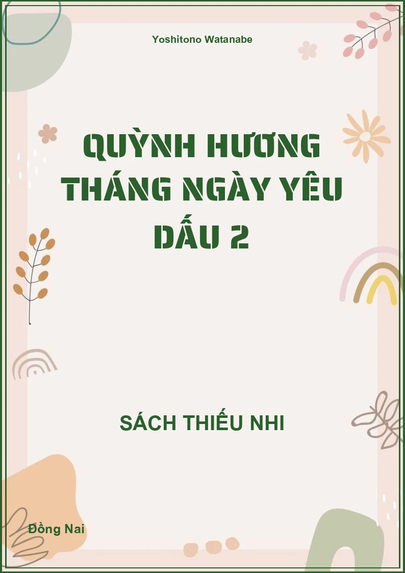 Quỳnh Hương Tháng Ngày Yêu Dấu 2