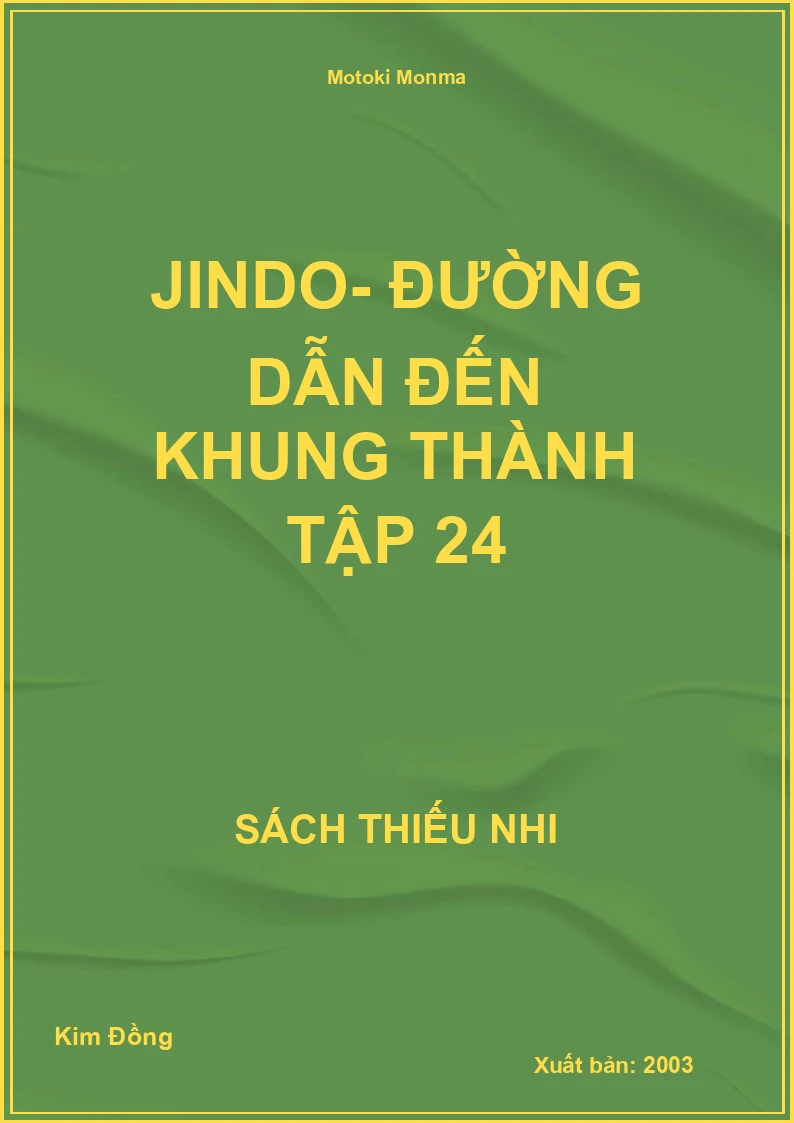 Jindo- đường dẫn đến khung thành tập 24