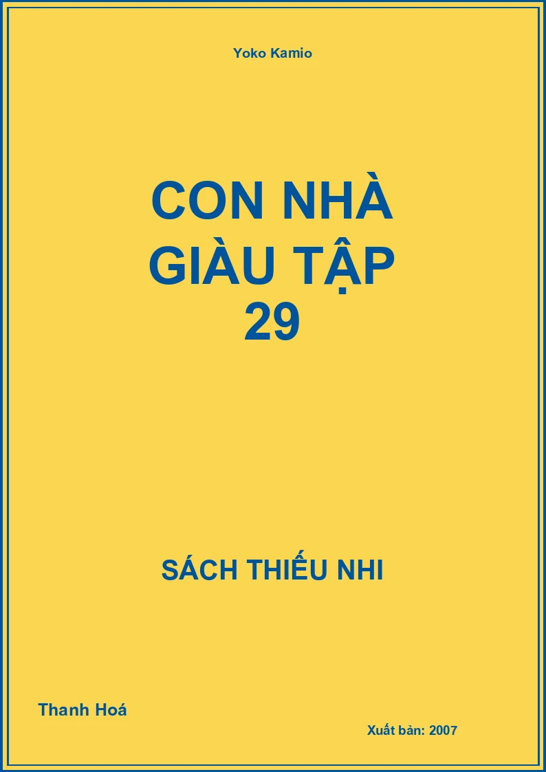 Con Nhà Giàu Tập 29