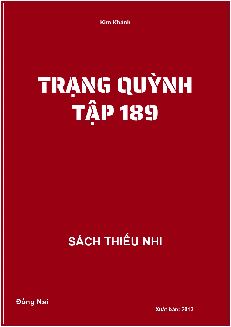 Trạng Quỳnh tập 189