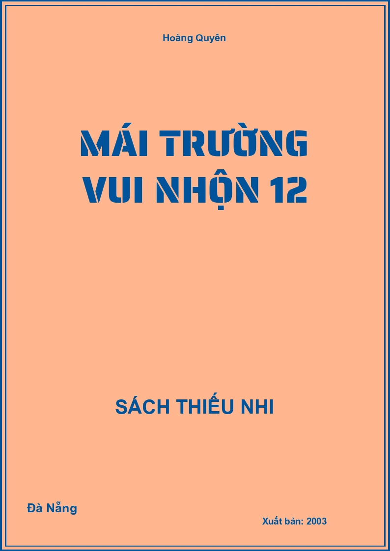 Mái Trường Vui Nhộn 12