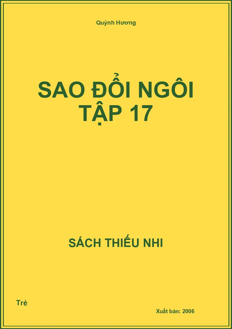 Sao Đổi Ngôi Tập 17