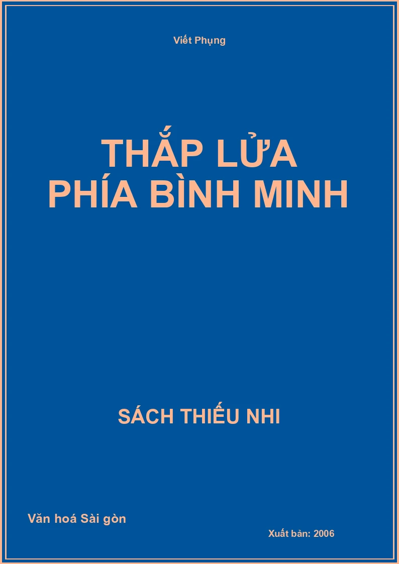 Thắp Lửa Phía Bình Minh