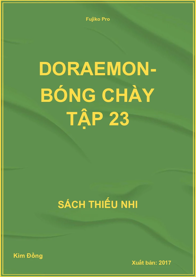 Doraemon- Bóng Chày Tập 23